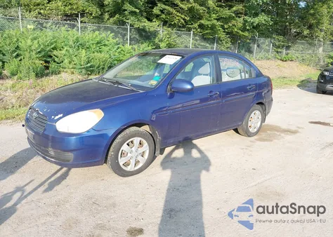 2009 Hyundai Accent Gls from USA, damaged, VIN KMHCN46CX9U331452